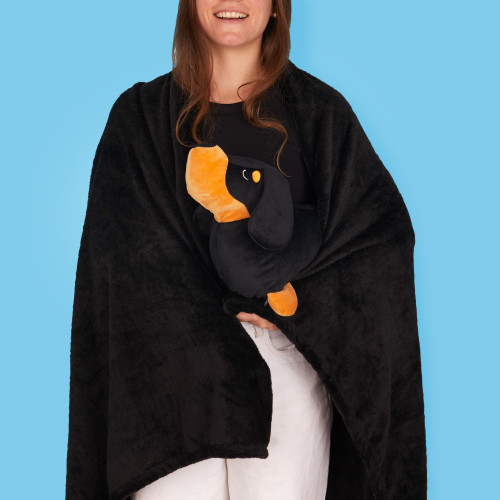Cushion & Blanket | Dachshund | Black