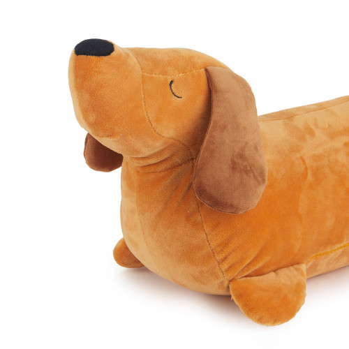 Cushion & Blanket | Dachshund | Brown