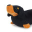 Cushion & Blanket | Dachshund | Black