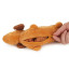 Dachshund Foldaway Shopping Bag & Charm | Brown