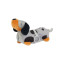 Dachshund Foldaway Shopping Bag & Charm | Grey