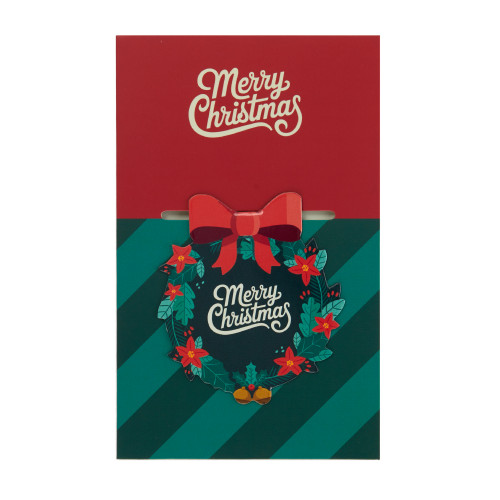 Balvi | Macnettic Bookmark | Merry Christmas Wreath Balvi | Macnettic Bookmark | Merry Christmas Wreath