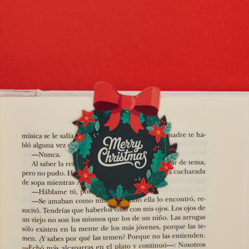 Balvi | Macnettic Bookmark | Merry Christmas Wreath Balvi | Macnettic Bookmark | Merry Christmas Wreath