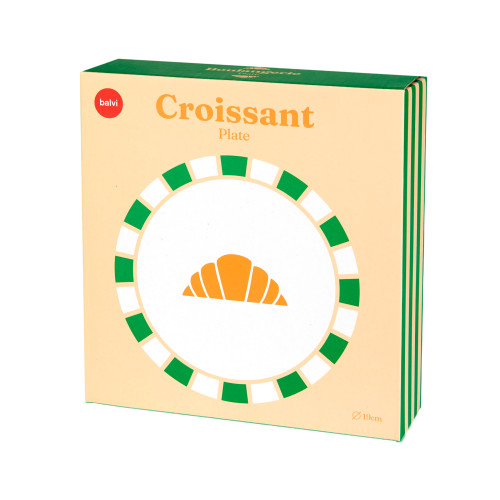 Croissant Plate | Green