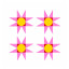 Helio Ferretti | Coasters | Sunburst | Set of 4 Helio Ferretti | Coasters | Sunburst | Set of 4
