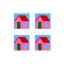 Helio Ferretti | Coasters | Casita | Set of 4 Helio Ferretti | Coasters | Casita | Set of 4