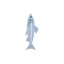 Helio Ferretti | Bookmark | Fish | Blue