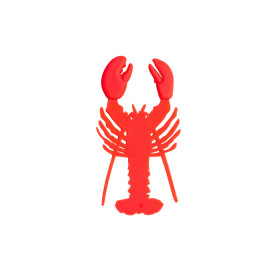Helio Ferretti | Bookmark | Lobster | Red