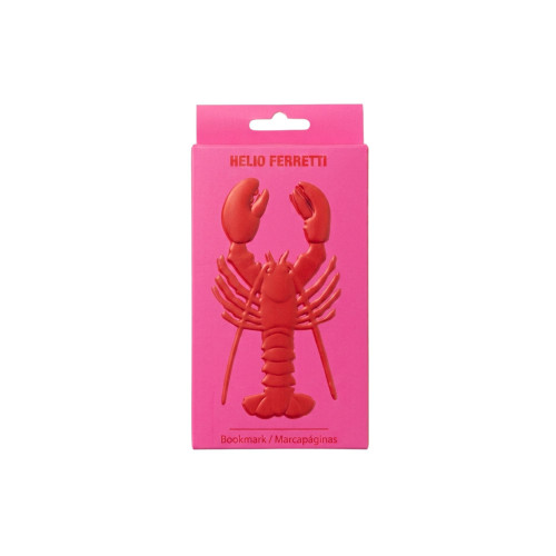 Helio Ferretti | Bookmark | Lobster | Red Helio Ferretti | Bookmark | Lobster | Red