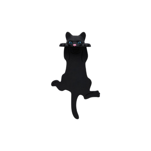 Helio Ferretti | Bookmark | Cat | Black Helio Ferretti | Bookmark | Cat | Black