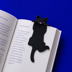 Helio Ferretti | Bookmark | Cat | Black