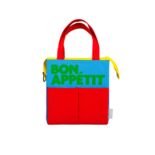 Helio Ferretti | Bon Appetit Lunch Bag | Blue Multicolour Helio Ferretti | Bon Appetit Lunch Bag | Blue Multicolour