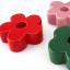 Helio Ferretti | Retro Flower Candle Holders | Multicolour | Set of 3 Helio Ferretti | Retro Flower Candle Holders | Multicolour | Set of 3