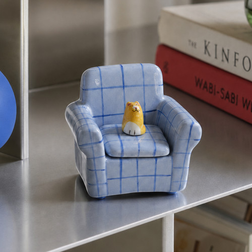 Helio Ferretti | Jewellery Box | Sofa Cat | Blue Helio Ferretti | Jewellery Box | Sofa Cat | Blue