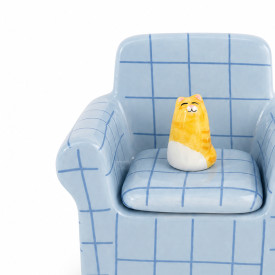 Helio Ferretti | Jewellery Box | Sofa Cat | Blue