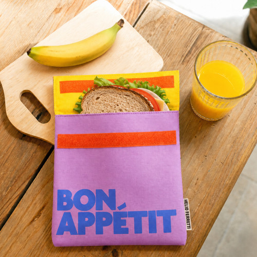 Helio Ferretti | Bon Appetit Snack Bag | Purple Helio Ferretti | Bon Appetit Snack Bag | Purple