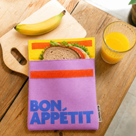 Helio Ferretti | Bon Appetit Snack Bag | Purple