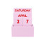 Helio Ferretti | Wooden Calendar | Purple Helio Ferretti | Wooden Calendar | Purple