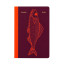 Helio Ferretti | A5 Pisces Random Notes Notebook | Purple | Lined