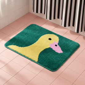 Helio Ferretti | Bath Mat | Duck | Green