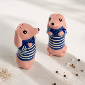 Helio Ferretti | Salt & Pepper Shakers | Venetian Dachshund