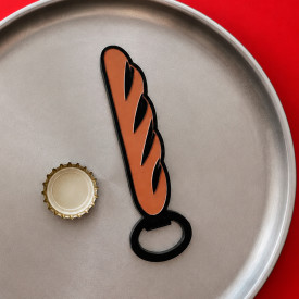 Helio Ferretti | Magnetic Bottle Opener | Baguette
