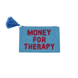 Helio Ferretti | Large Beaded Coin Purse | Money for Therapy