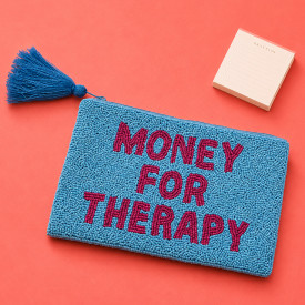 Helio Ferretti | Large Beaded Coin Purse | Money for Therapy