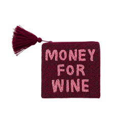 Helio Ferretti | Small Beaded Coin Purse | Money for Wine