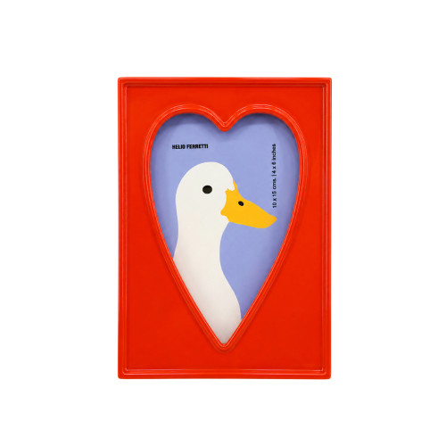 Helio Ferretti | Photo Frame | Heart | Red Helio Ferretti | Photo Frame | Heart | Red