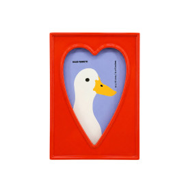 Helio Ferretti | Photo Frame | Heart | Red