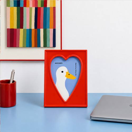 Helio Ferretti | Photo Frame | Heart | Red Helio Ferretti | Photo Frame | Heart | Red