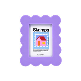 Helio Ferretti | Petal Photo Frame | Violet | Small
