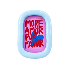 Helio Ferretti | Photo Frame | More Amor | Light Blue