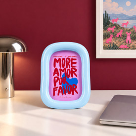 Helio Ferretti | Photo Frame | More Amor | Light Blue