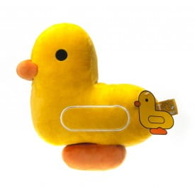 Canar Yellow Duck Soft Fleece Cuddle Cushion