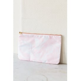 Studio Sweet & Sour Pink Marble Make Up Bag - Large