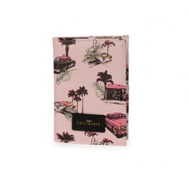 Studio Sweet & Sour Pink Cadillac and Flamingo Passport Holder