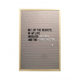 The Cool Company Wooden and Felt Letter Board - Philippe Medium (Various Colours)