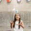 Dhink Mini Colour Changing LED Night Light | Pastel Blue Narwhal With White Horn