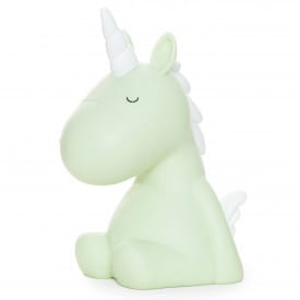 Dhink Medium Mint Green Unicorn With White Mane Colour Changing LED Night Light