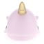 Dhink Medium Pastel Pink Narwhal With Gold Horn Colour Changing LED Night Light