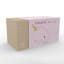 Dhink Medium Pastel Pink Narwhal With Gold Horn Colour Changing LED Night Light