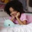Dhink Medium Pastel Blue Narwhal With Silver Horn Colour Changing LED Night Light