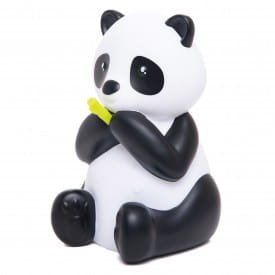 Dhink Medium White & Black Panda With Green Bamboo Shoot Colour Changing LED Night Light