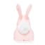 Dhink Medium Pastel Candy Pink Bunny With Fluffy Faux Fur Pom Tail Colour Changing LED Night Light