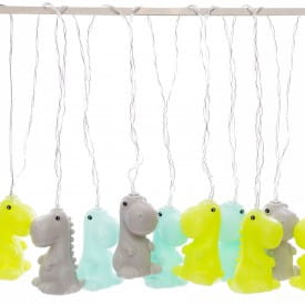 Dhink Mixed Coloured Dinosaur LED String Lights With 10 Lights