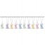 Dhink Mixed Coloured Pastel Jumping Deer LED String Lights With 10 Lights
