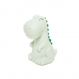 Dhink Mini Green Dinosaur With Dark Green Mane Colour Changing LED Night Light