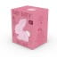 Dhink Mini Pink Bunny With Fluffy Faux Fur Pom Tail Colour Changing LED Night Light